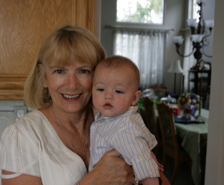 My grandson Jonas and me