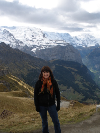 Hiking in the Swiss Alps