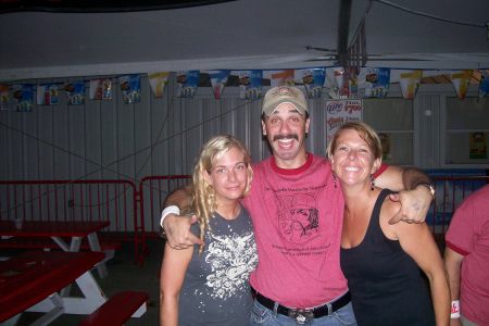 Me, Borat and cousin Heather