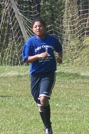 My daughter, Cassidy (also a future soccer star)