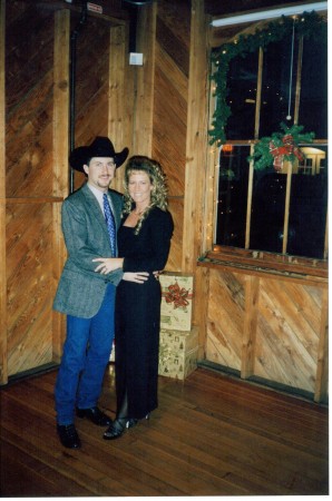 My Husband & I at my Office Christmas Party - 2002