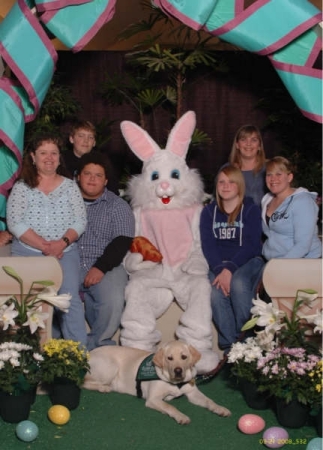 Easter at the mall