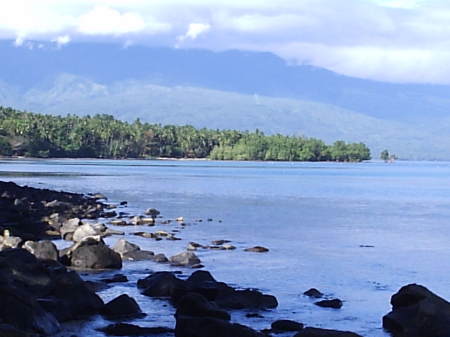 View across bay