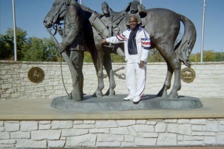 Buffalo soldier here at FT Riley