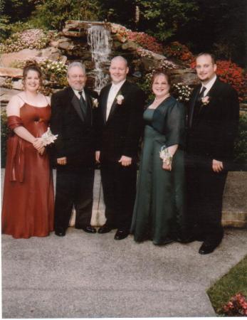 Daughter Desiree', husband Frank, son Frankie, me, son Jeffrey