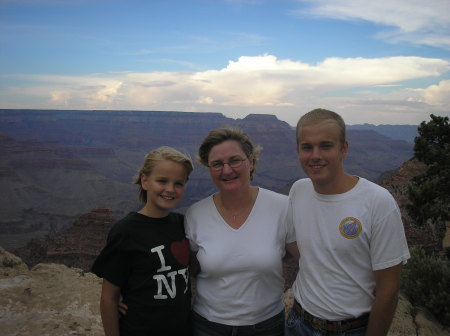 Me & My kids at the Grand Canyon 7-2006