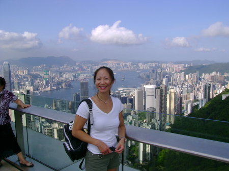 At Victoria's Peak, Hong Kong Island, HK July 2007