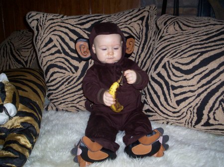 Our lil' monkey