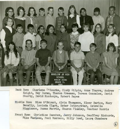 7th grade 1969