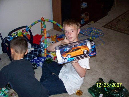 Thomas got his dream car