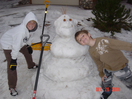 Bryan and Brendan's Snowman