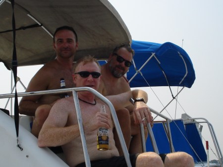 Thomas D., Andy B., and Myself enjoying a day in the Sun :)