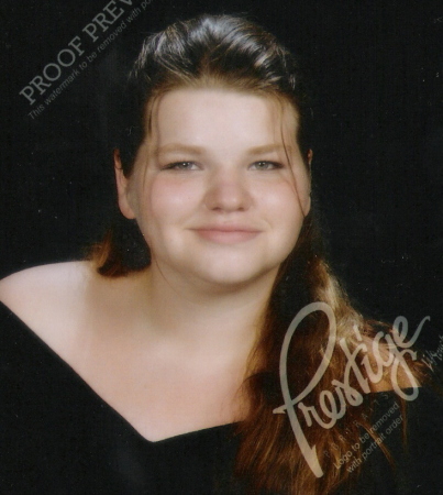 My daughter Kassandra.  Graduates May 2007