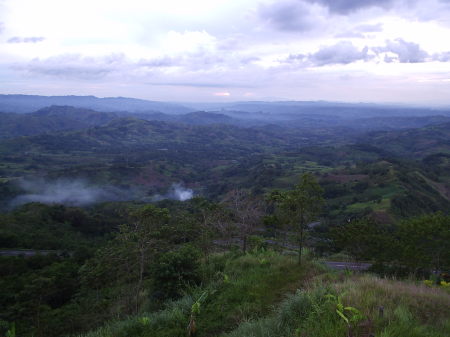 View from above, mid way between Davao and CDO