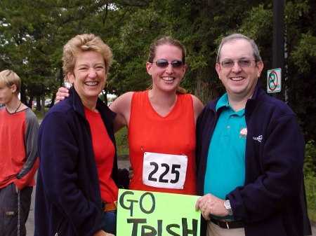 My Parents and I at my first tri :)