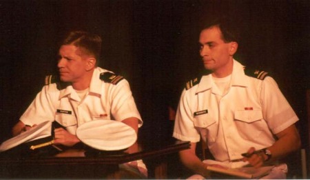 In a production of "A Few Good Men"