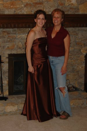 Me and my daughter .... Abbie....her senior prom.
