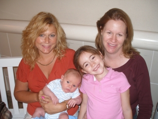 Me, Melissa, my best friend since ZBTHS, and her two beautiful children!