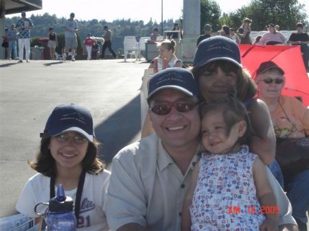 Fathersday at the horse races