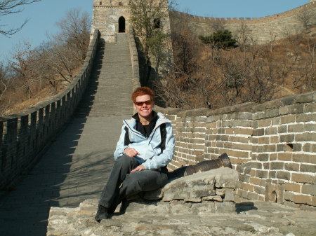 Robin at Great Wall