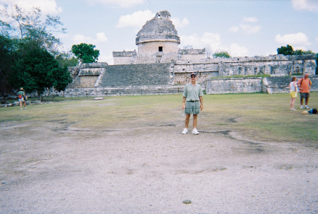 trip to the pyramids in the Yucatan