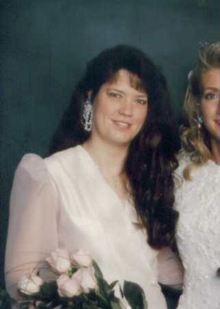 Sister Sheila's wedding 1990