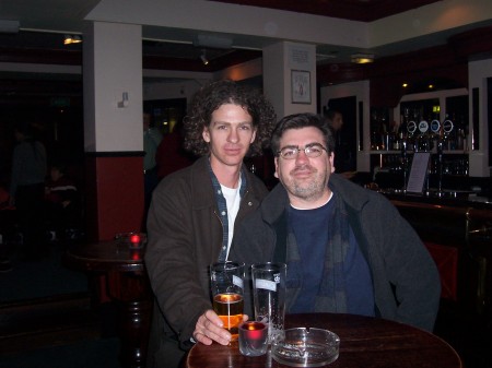 My Brother Jon and me in London