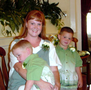 Mom and the boys