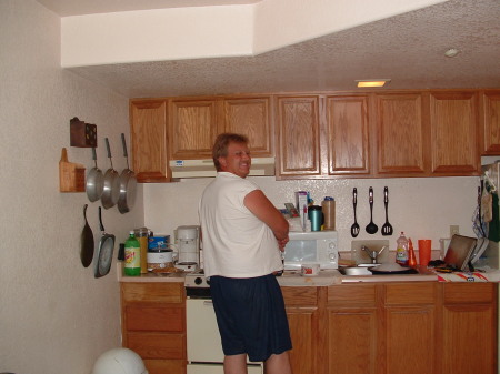 my kitchen and me cooking