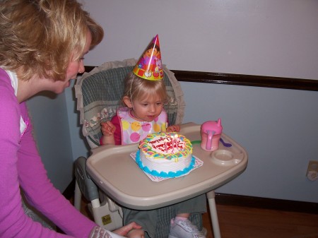 Elizabeth's 3rd birthday.  January 12th, 2007.