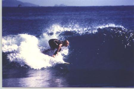 Surfing At Isla Natividad,Baja,Mexico; 1993