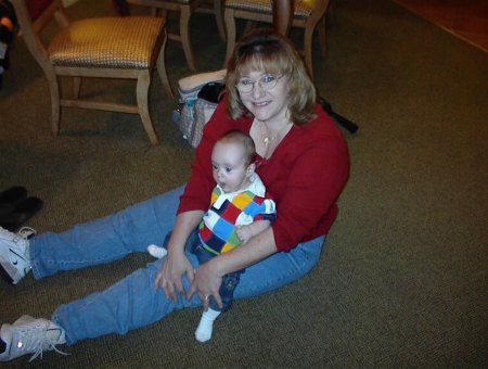 Mommy and 5 month old AJ