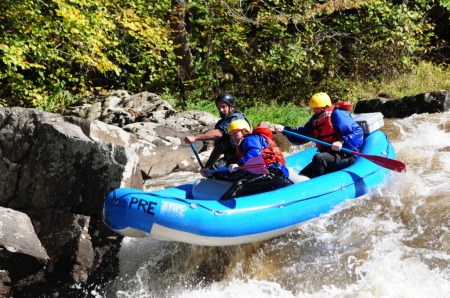 White water rafting on the Upper Yough 2010