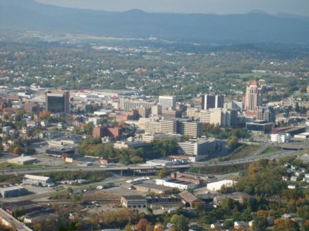 View from the Roanoke Star