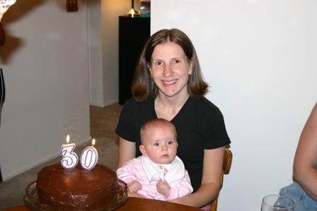 My 30th birthday (after donating my hair to Locks of Love)