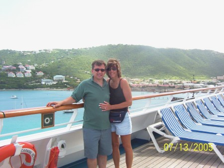 Jim and I in St. Thomas