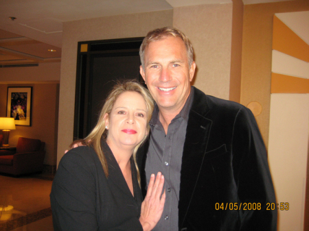 Me 20 lbs overweight and Kevin Costner