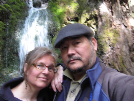 John and Kosima at the Pfeiffer State Park