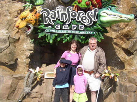 The Family at Disney World