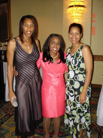 Me, my sister Jessica, and Valorie Burton at the Union Pacific Railroader's Ball