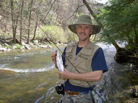 Trout Fishing on Glady Fork in West Va