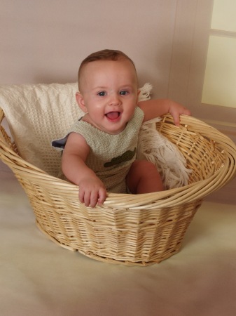 Jackson in the basket.
