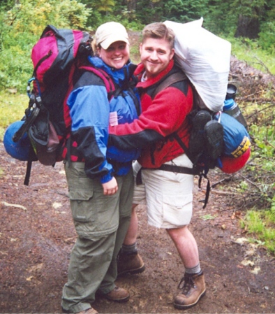Jas and Keri Backpacking