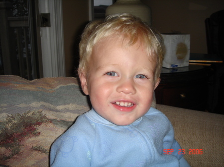 My Son Mason this Sept. 2006