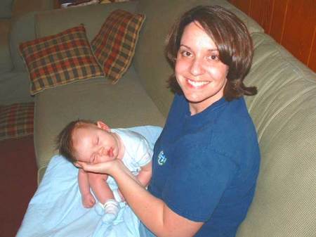 Mommy and baby Jacob