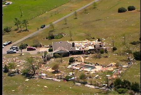 After the Tornado-Easter Sunday 2003