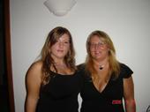 Monika and tanja before the club