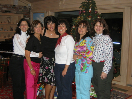 Mom and my 4 sisters