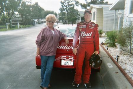 My dalejr Budweiser car