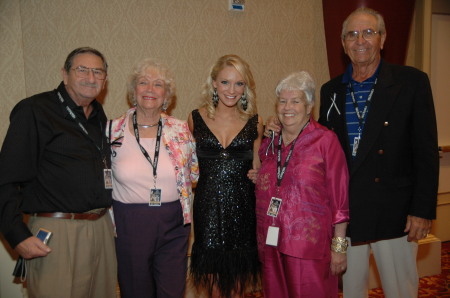 Brittany with Grandparents.